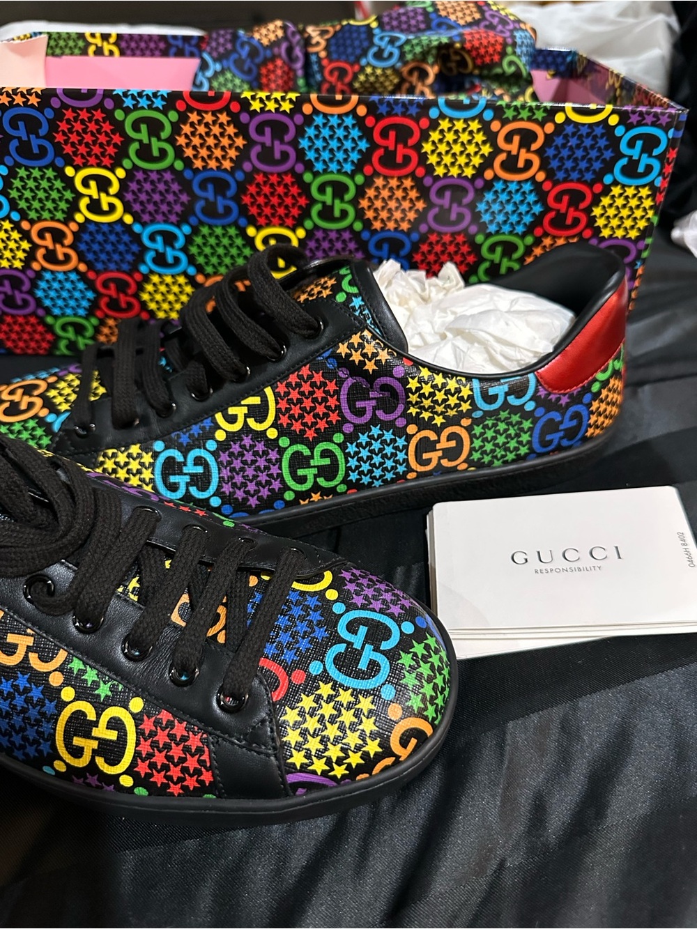Gucci psychedelic Sneakers - Picture 1 of 8